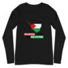 Dignified Future For Palestine Unisex Long Sleeve Tee - Image 2