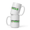 Free Palestine White glossy mug - Image 3